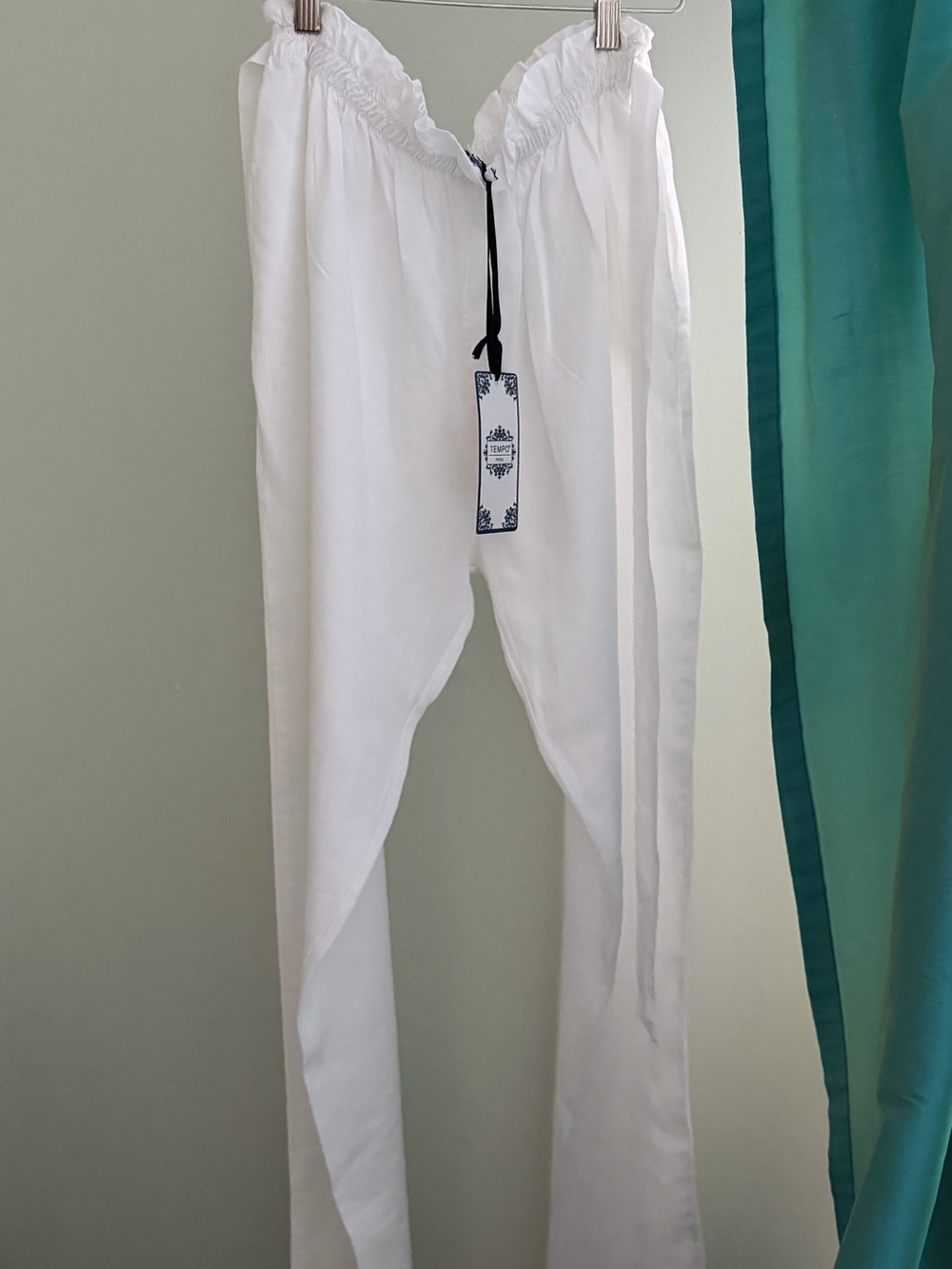 White Cotton Pants